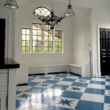 Chris Pearson Painted Floors